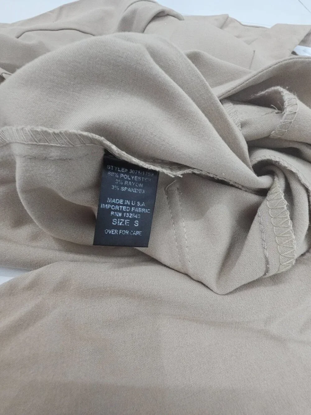 Tan Blazer - Size S